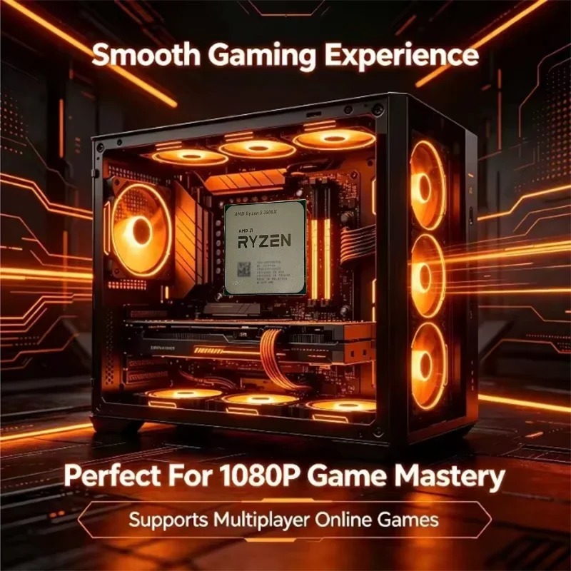 AMD Ryzen 5 3500X 3.6GHz 6 Núc - Esports Gaming Pc Build avaliação e preço