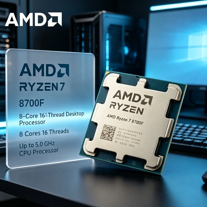 Processador AMD Ryzen 7 8700F  - Esports Gaming Pc Build avaliação e preço