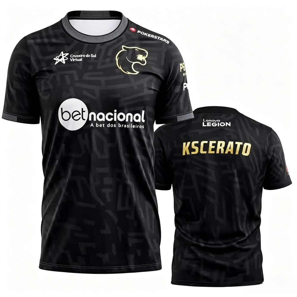 Camiseta FURIA Esports CSGO Pr - Esports Gaming Gear avaliação e preço