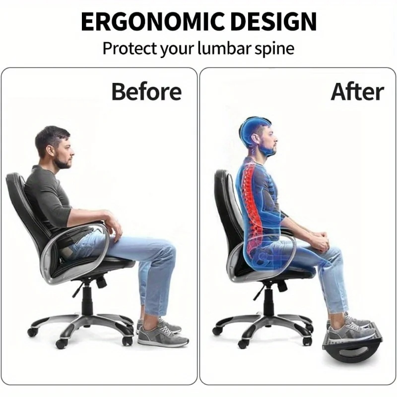 Descanso Ergonômico para Pés c - Footrest Under Desk avaliação e preço