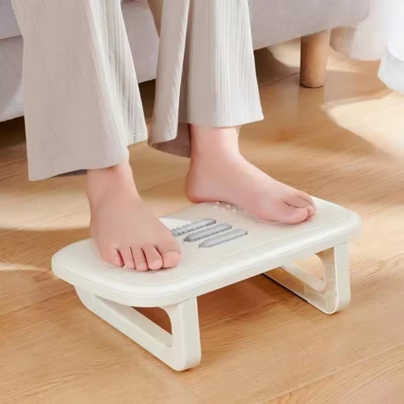 Apoio de pés ajustável para co - Footrest Under Desk avaliação e preço