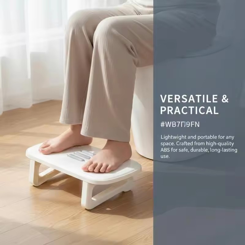 Apoio de pés ajustável para co - Footrest Under Desk avaliação e preço