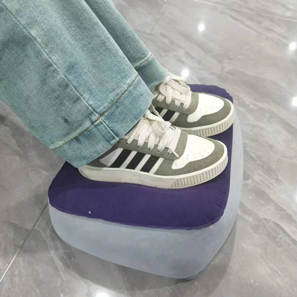 Travesseiro inflável para apoi - Footrest Under Desk avaliação e preço